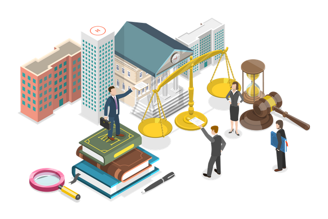 Corporate Law  Illustration