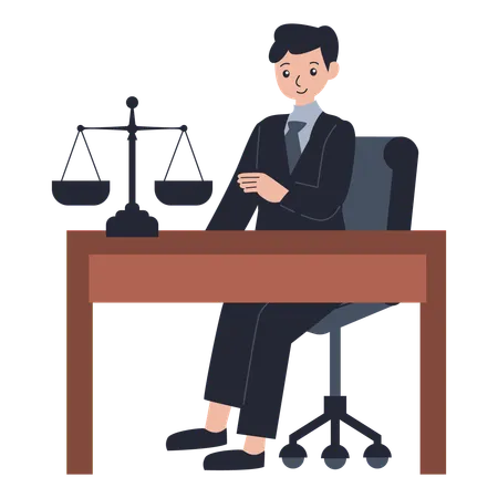 Corporate Lawyer  Illustration