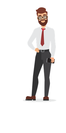 Corporate Representative  Illustration