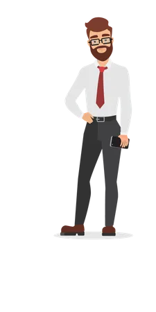 Corporate Representative  Illustration