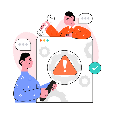 Correction d'un bug  Illustration