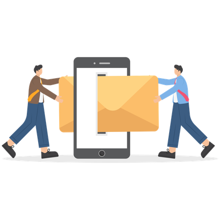 Correo de propaganda  Ilustración