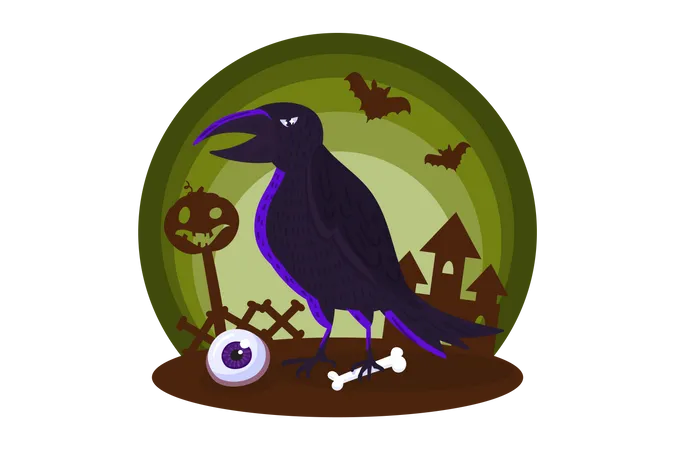 Raven  Ilustração