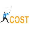 illustration for cost-cutting