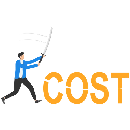 Cost cutting  Illustration