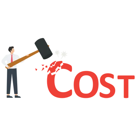 Cost reduction  Illustration