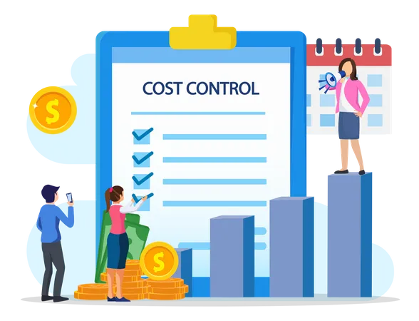 Cost Saving Strategy  Illustration