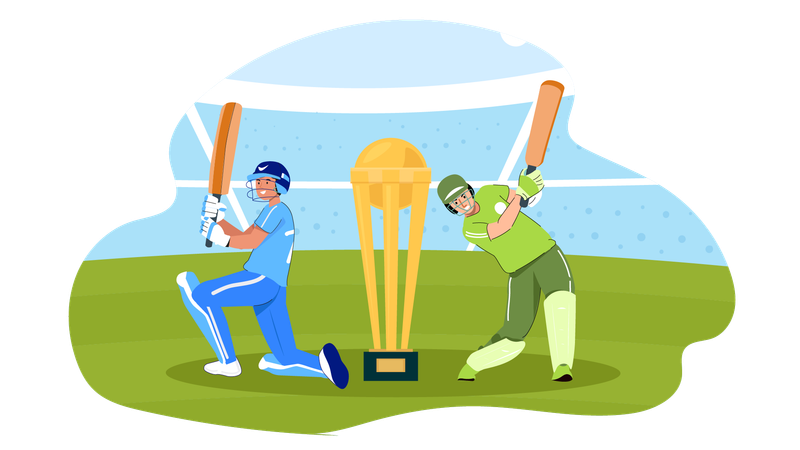 Coupe du monde de cricket  Illustration