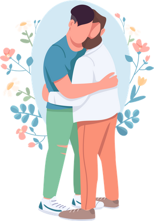 Couples gays  Illustration