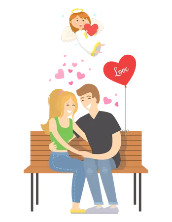 Couple is planning baby  Illustration