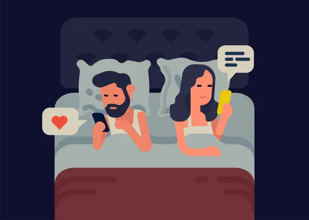 Couple lifestyle Illustration