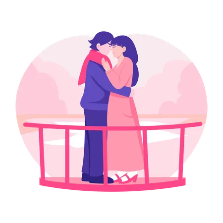 Couple love  Illustration