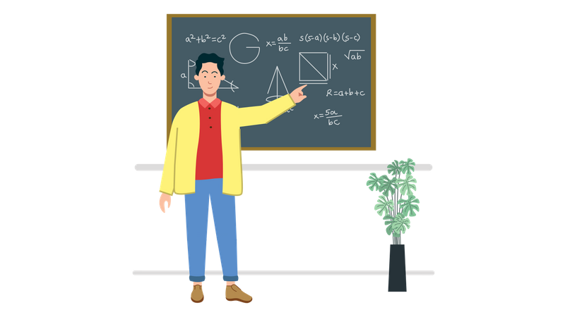 Cours de mathématiques  Illustration