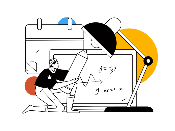 Cours de mathématiques numériques  Illustration