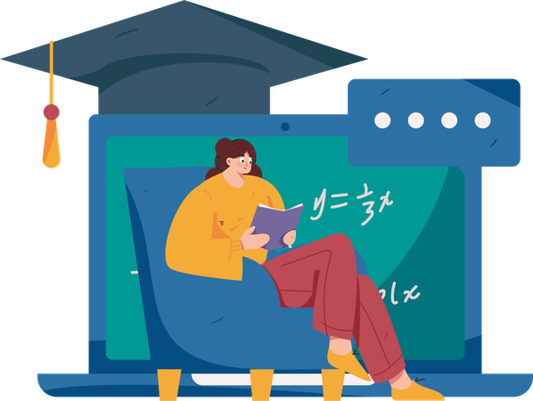 Leçons en ligne  Illustration