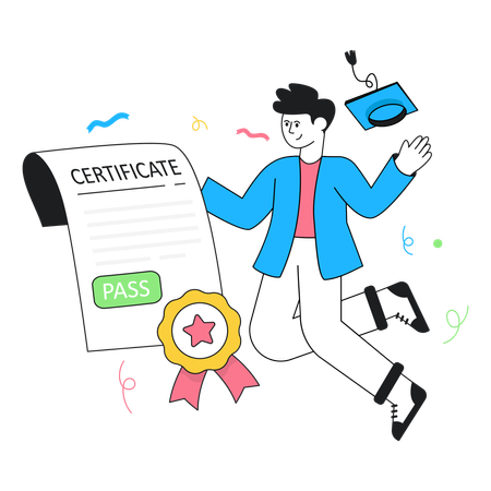 Course Certificate  Illustration