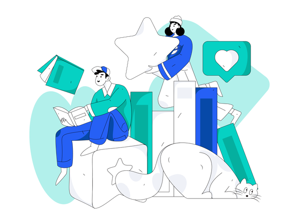 Course rating  イラスト