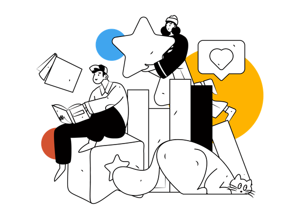 Course rating  イラスト