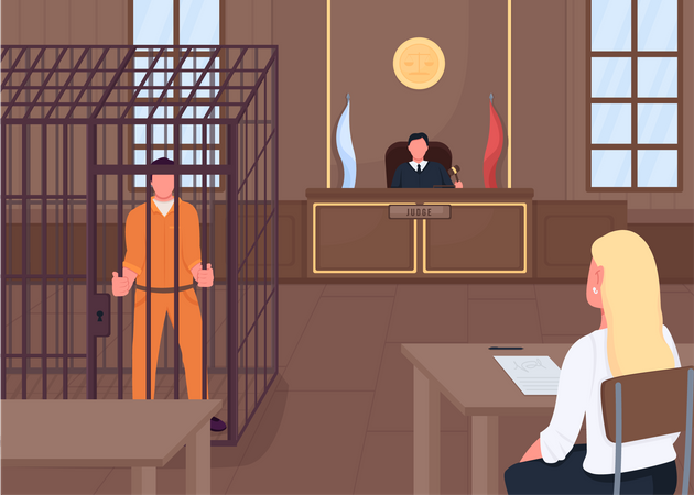 Court Illustration