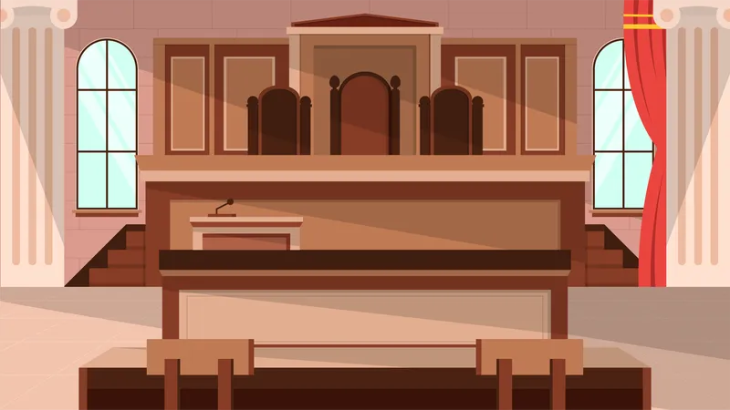 Court  Illustration