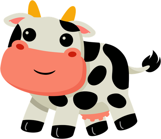 Cow  Illustration