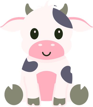 Cow  Illustration