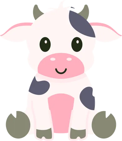 Cow  Illustration