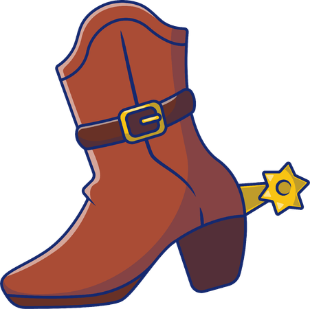 Cowboy Boots  Illustration