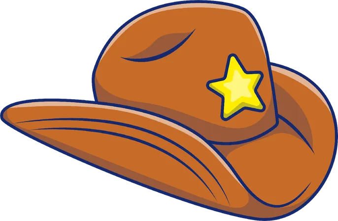 Cowboy Hat  Illustration