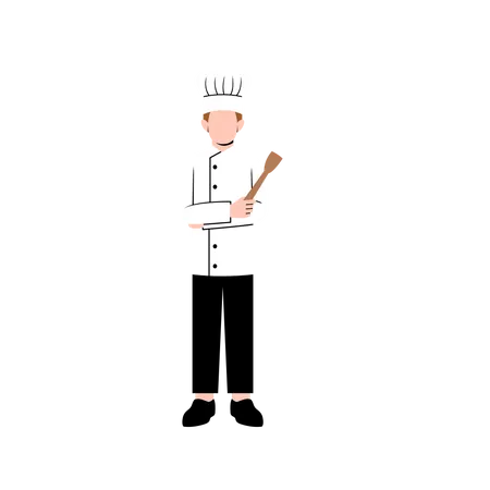 Cozinheiro masculino  Ilustração