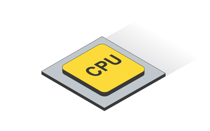 Cpu Chip  Illustration