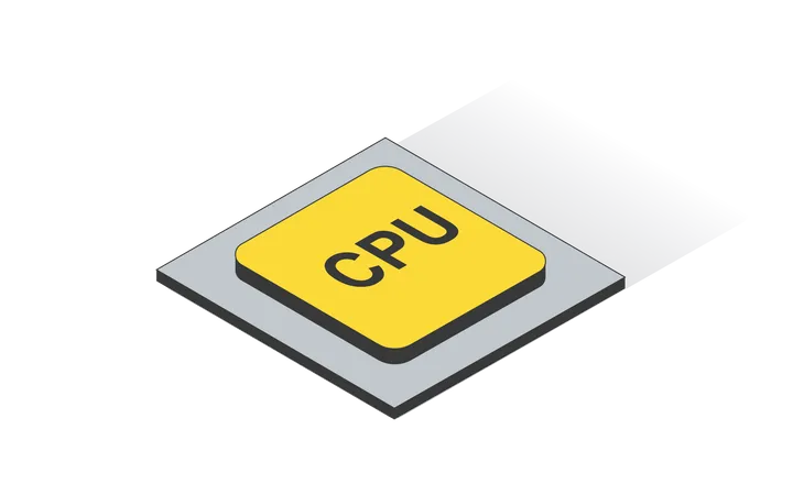 Cpu Chip  Illustration