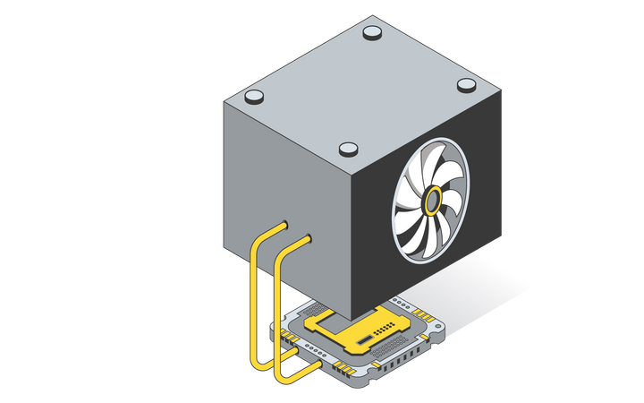 Cpu Cooler  Illustration