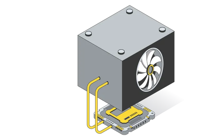 Cpu Cooler  Illustration