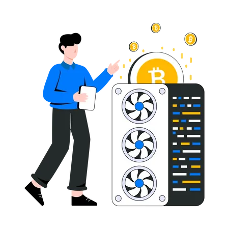 Cpu Mining  Illustration