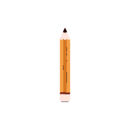 Crayon en bois simple  Illustration