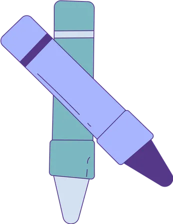 Crayon  Illustration