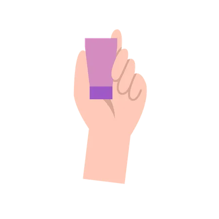 Cream bottle  Illustration