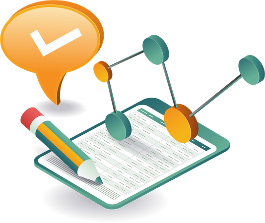 Creating data analysis reports  Illustration