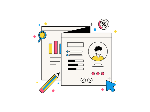 Creating persona  Illustration