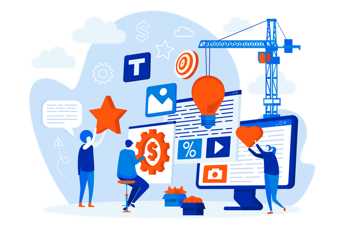 Creative agency  Illustration