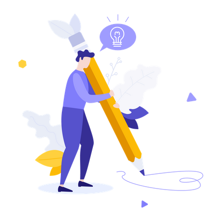 Creative idea  Illustration