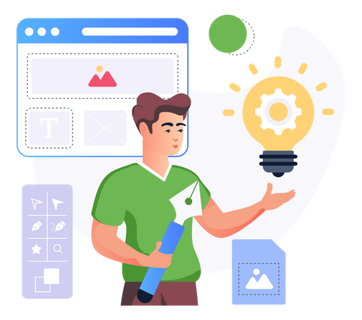 Creative Idea  イラスト
