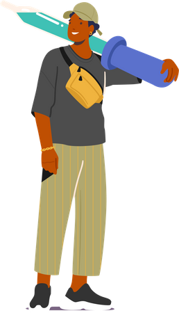 Creative male designer  Illustration