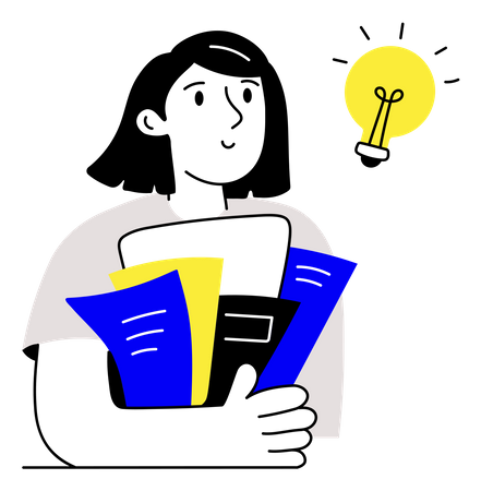 Creative Student  イラスト