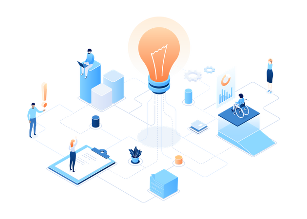 Creativity At Work  Illustration