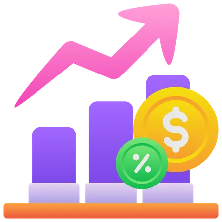 Crecimiento financiero  Ilustración