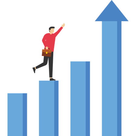 Crecimiento financiero  Ilustración