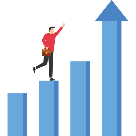 Crecimiento financiero  Ilustración