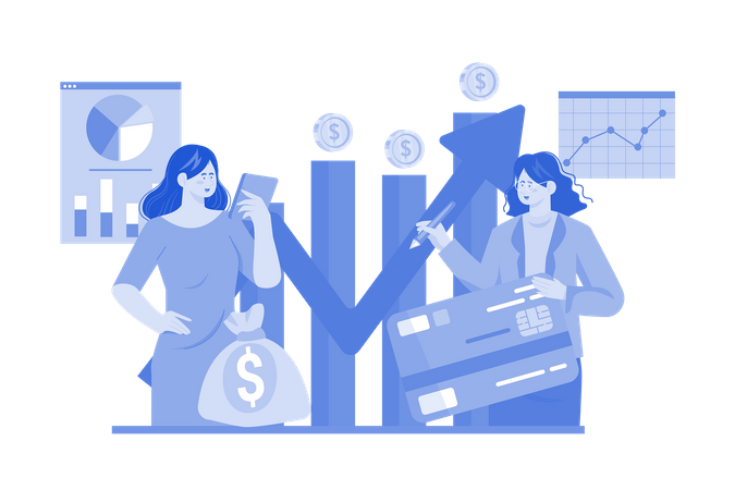 Credit analysts assess creditworthiness for loan eligibility  Illustration